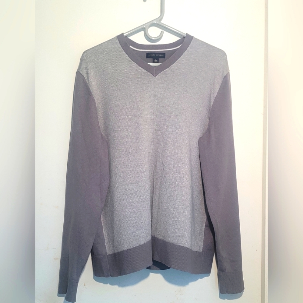 Banana Republic Two Gray Shades Sweater